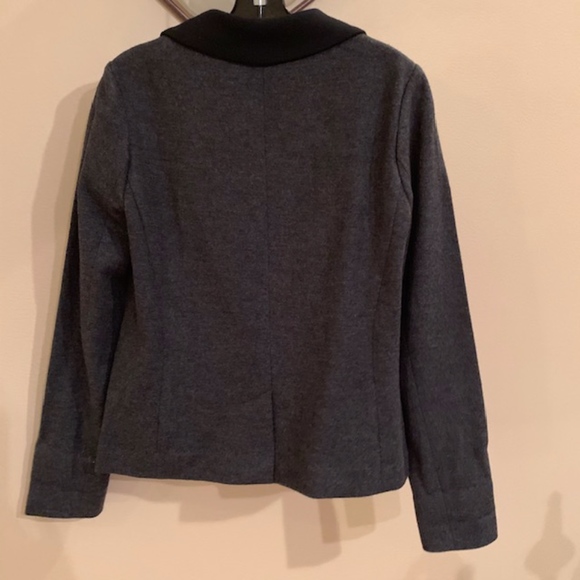 J.Crew Heathered Carbon Gray Tuxedo Jacket - Picture 3 of 5